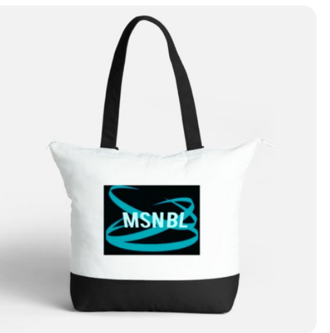 MSNBL®️ Large Luxury Classic Tote Bag with Zipper